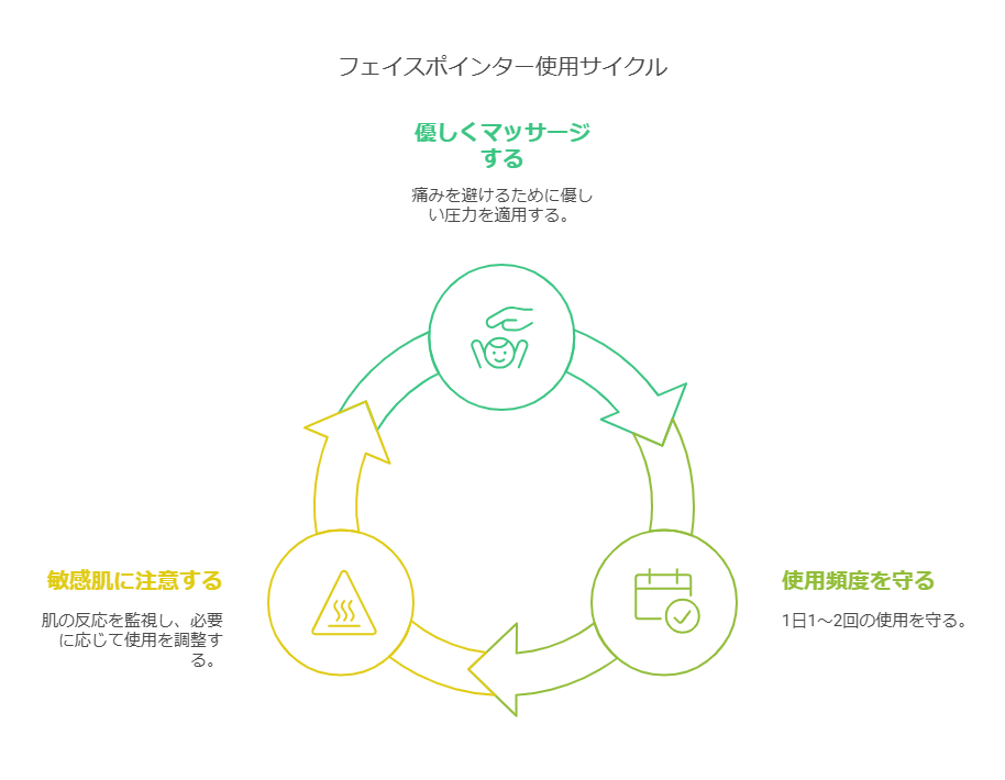 フェイスポインターのデメリットとは?使用時の注意点